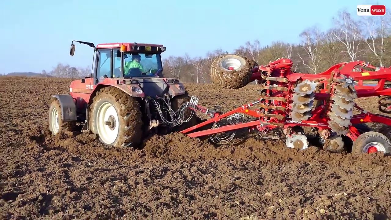 Steyr 9220   Tractor In MUD  2021