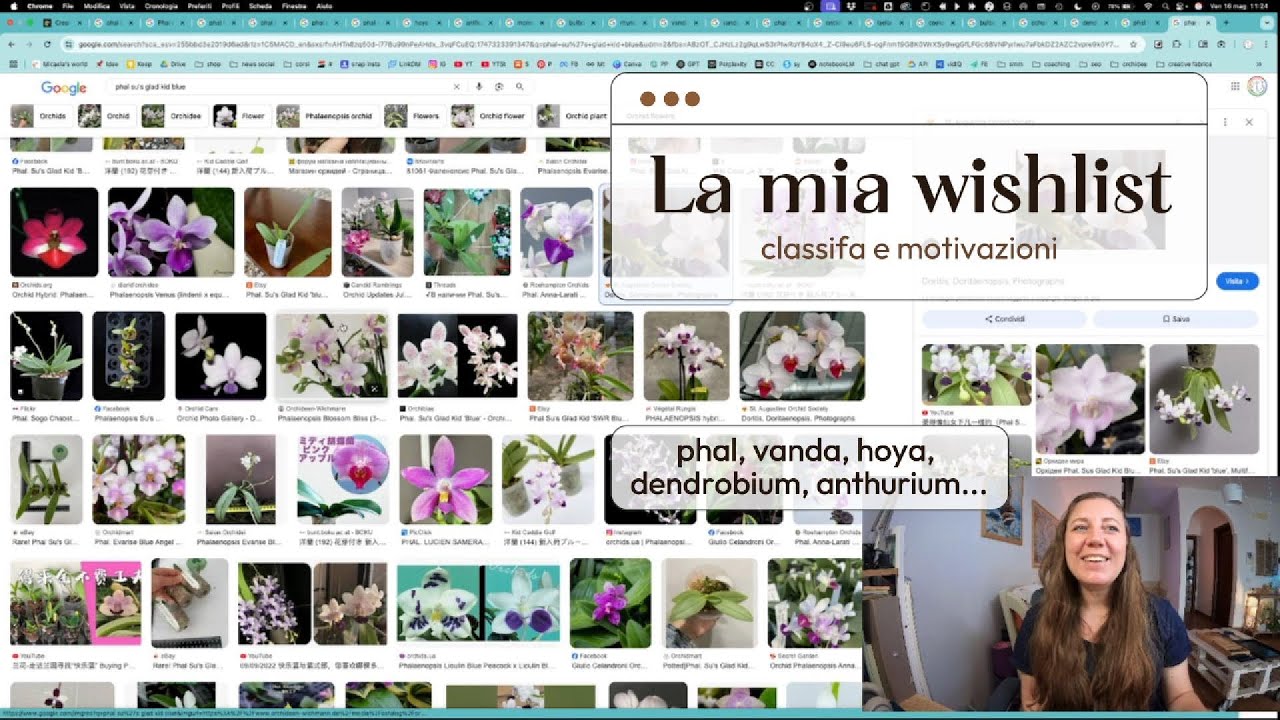La mia wishlist e classifica argomentata di piante tropicali, orchidee, hoya dei miei sogni!