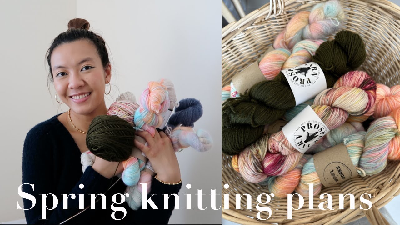Spring Knitting Plans! 🌷🌷🌷 | Australia yarn haul, patterns and inspiration