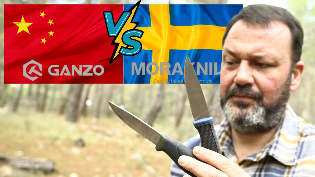 Çin Çeliği ve İsveç Çeliği Karşı Karşıya (Ganzo G806 vs Morakniv Companion)