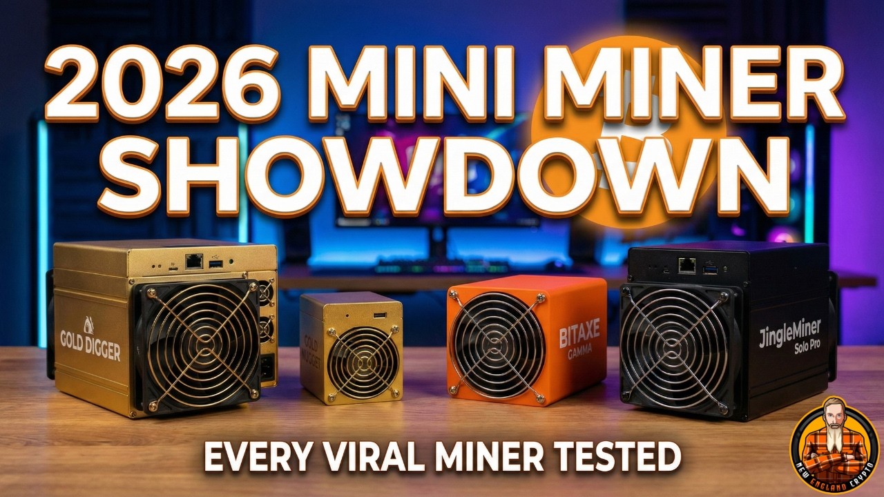 Я протестировал все вирусные мини-майнеры биткоинов (Gold Digger, JingleMiner, Bitaxe).