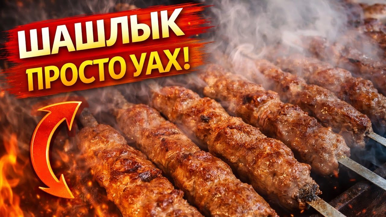 ШАШЛЫК НА КРЫТОМ РЫНКЕ ПО 350 ТЕНГЕ🔥🔥🔥