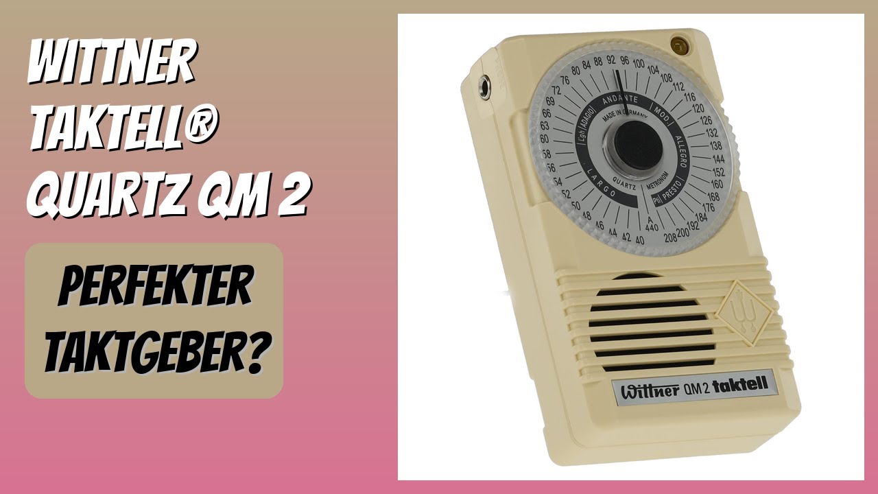BEWERTUNG (2026): Wittner Taktell® Quartz QM 2. Infos