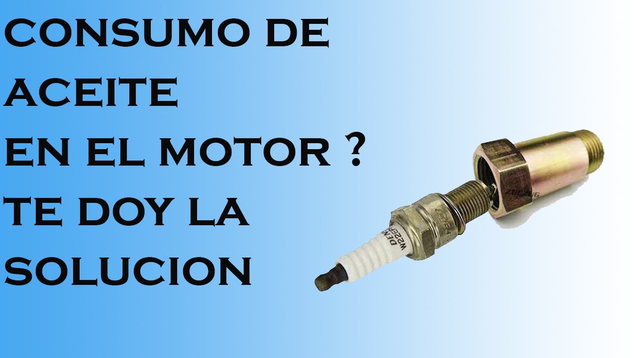 Espaciador de BUJIAS. SOLUCION a BUEJIAS MOJADAS con ACEITE.