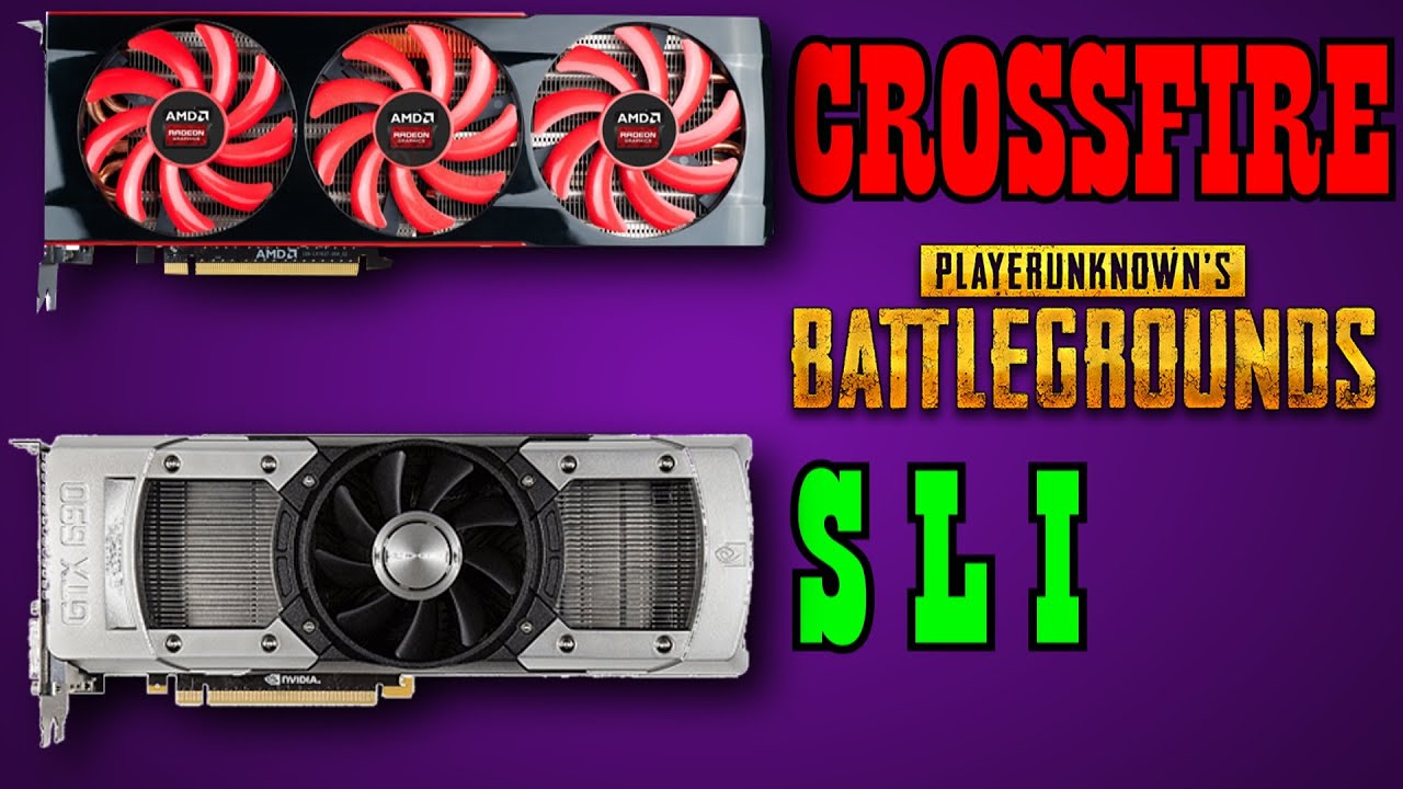 PUBG GTX 690 SLI VS HD 8990 CROSSFIRE