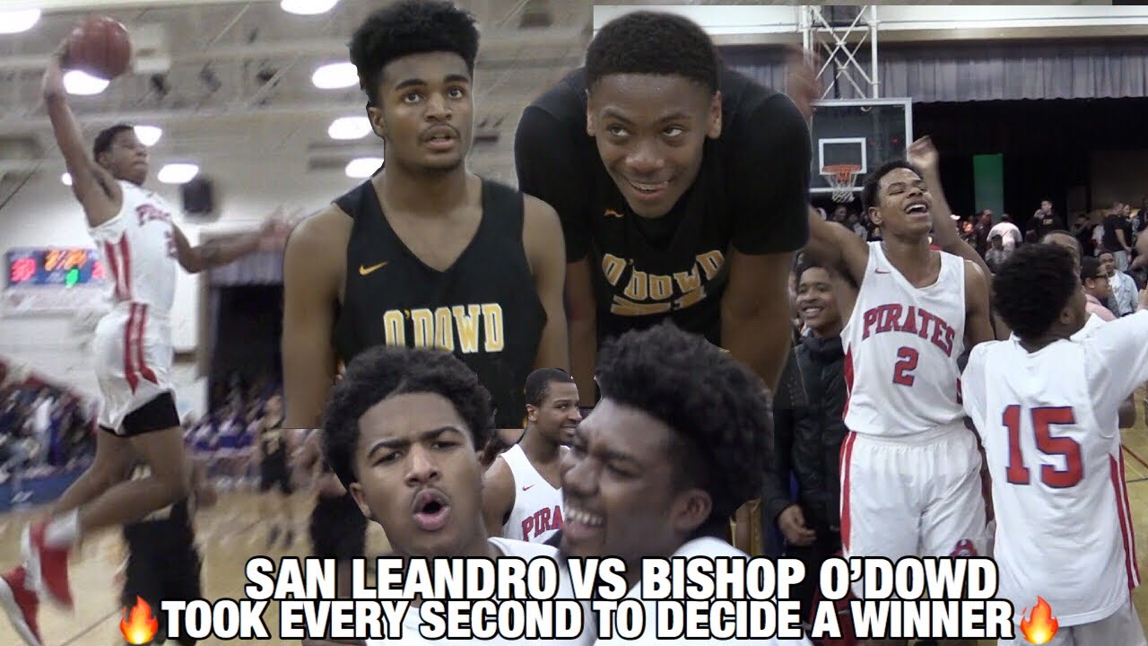 San Leandro vs BOD | KJ Dunks From Wayy Outside The Paint | Pirates Gets Payback from Last Game