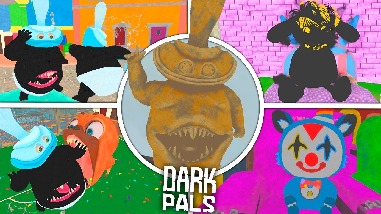 Dark Pals: Первый этаж &mdash; все секреты закулисья (режим максимальной яркости)