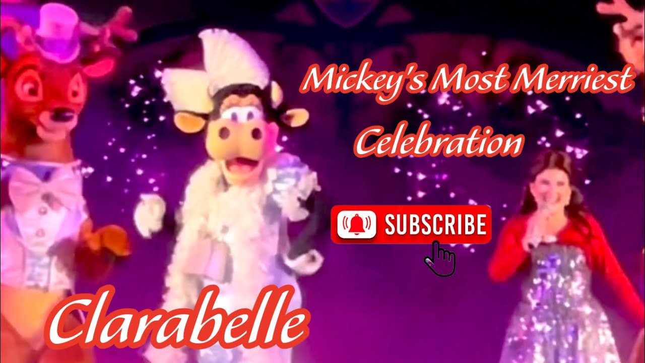 Clarabelle | Mickey’s Most Merriest Christmas Celebration #mvmcp 