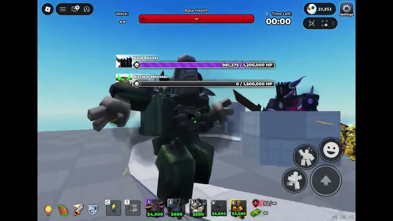 50 buffed golden mini gunners vs wox,void reaver, and the nuclear monster