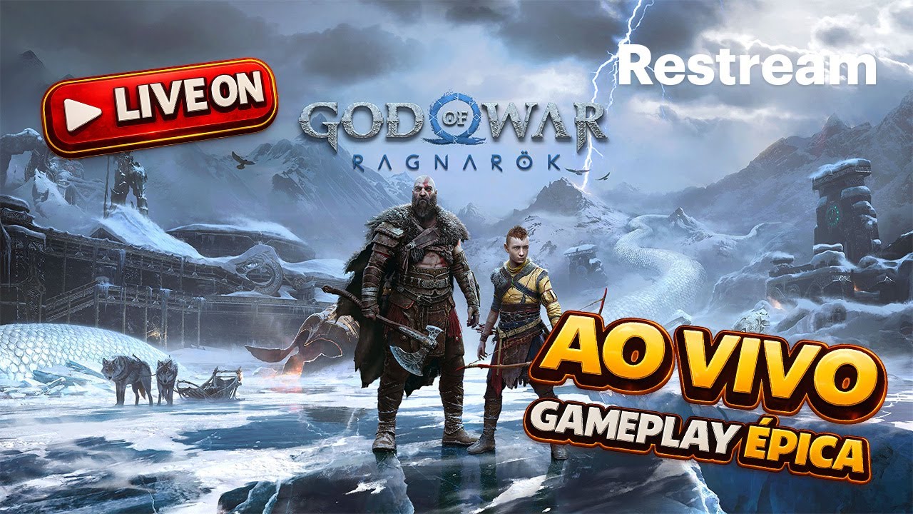 God of War Ragnarök NG+ (PS5) em Francês - Modo Quero God of War