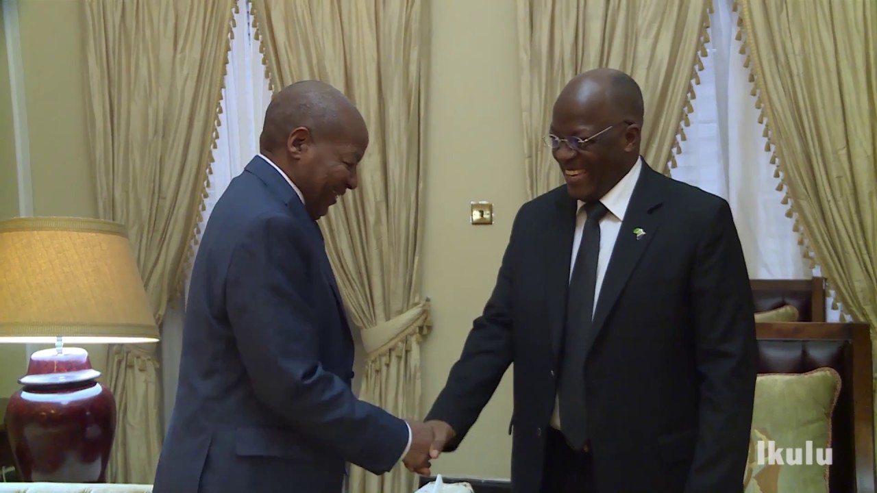 ALICHOKIZUNGUMZA BALOZI MTEULE  DKT.WILBROAD SLAA MARA BAADA YA KUKUTANA  NA RAIS DKT.MAGUFULI