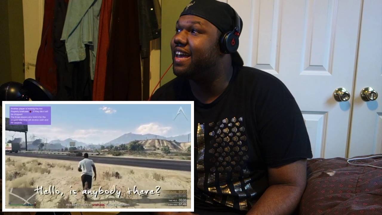 @Azerrz Kendrick Lamar Plays GTA 5 Reaction