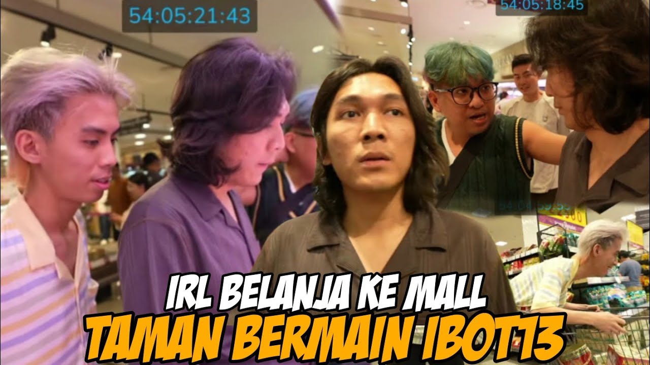 KESERUAN AAACLAN IRL BELANJA DI MALL🤣 SOAL EXTROVERT IBOT13 JAN DI TANYA🤣 #marapthon3 #ibot13 