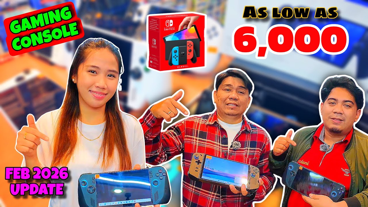 UPDATE PRICE GAMING CONSOLE | FEBRUARY IN GREENHILLS | NINTENDO SWITCH, PS5 PRO ROG ALLY STEAMDECK