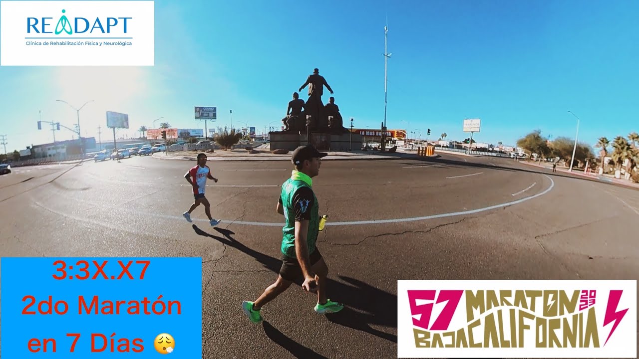57 Maratón Baja California 2023 Mexicali Diciembre 10 🚨2 Maratones en 7 días🚨 😮‍💨😮‍💨