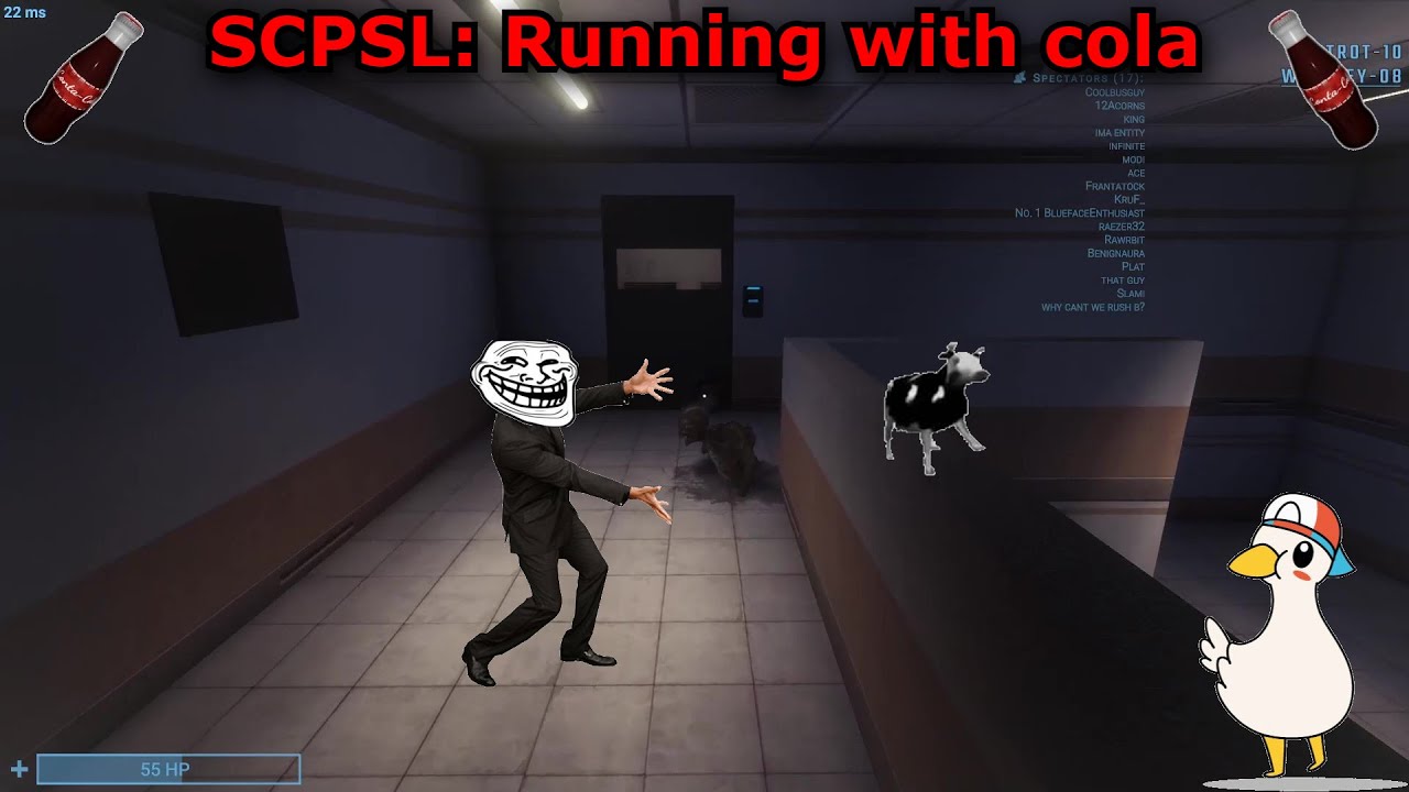 SCPSL: Running with cola
