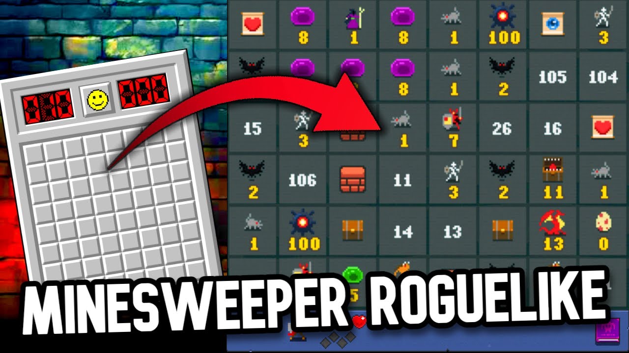 NEW Minesweeper Meets Roguelike Dungeon Crawler RPG! | Dragonsweeper