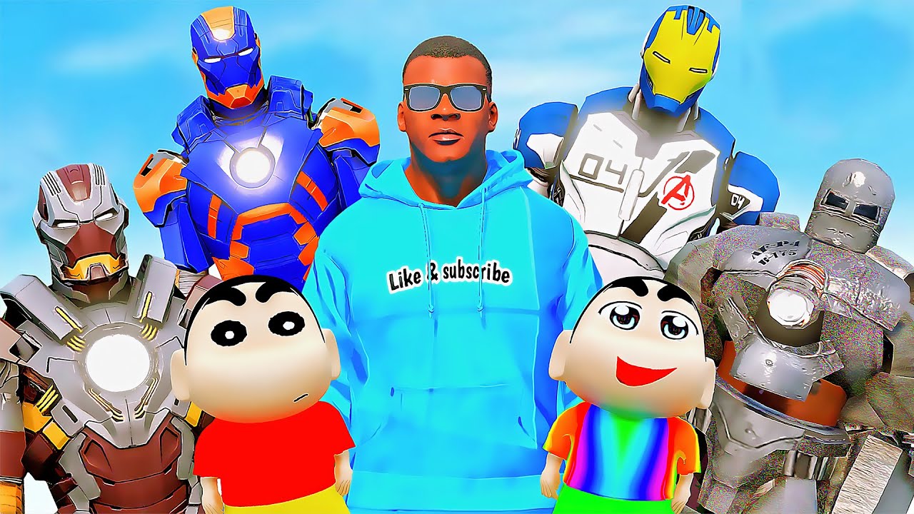 $1 IRON MAN Vs $1,000,000 IRON MAN In GTA 5! | GTA5 AVENGERS
