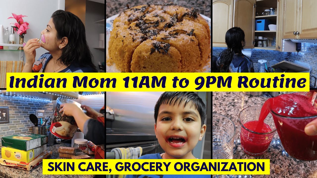 Itne Dino Baad Ye Dekne Mila hai~Indian Mom 11AM to 9PM Routine~Grocery Refilling, Zucchini subzi