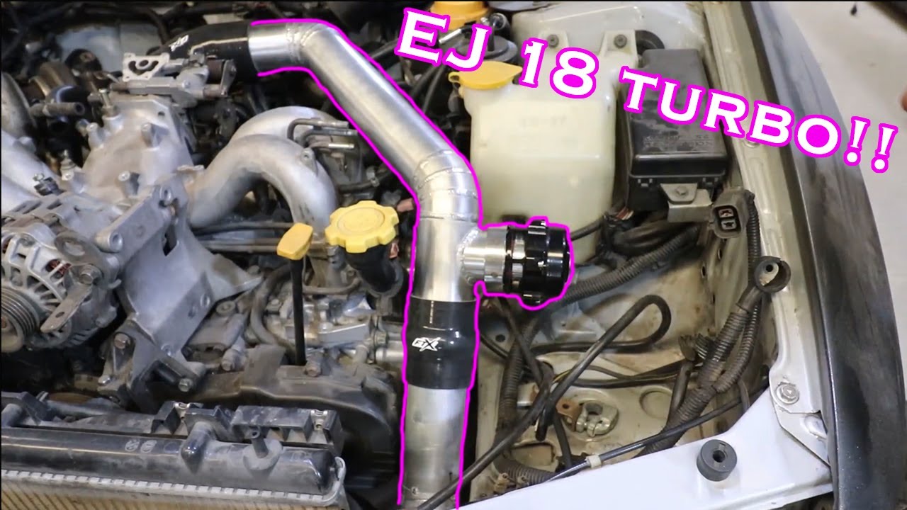Cañerias INTERCOOLER Subaru Impreza EJ18 Turbo
