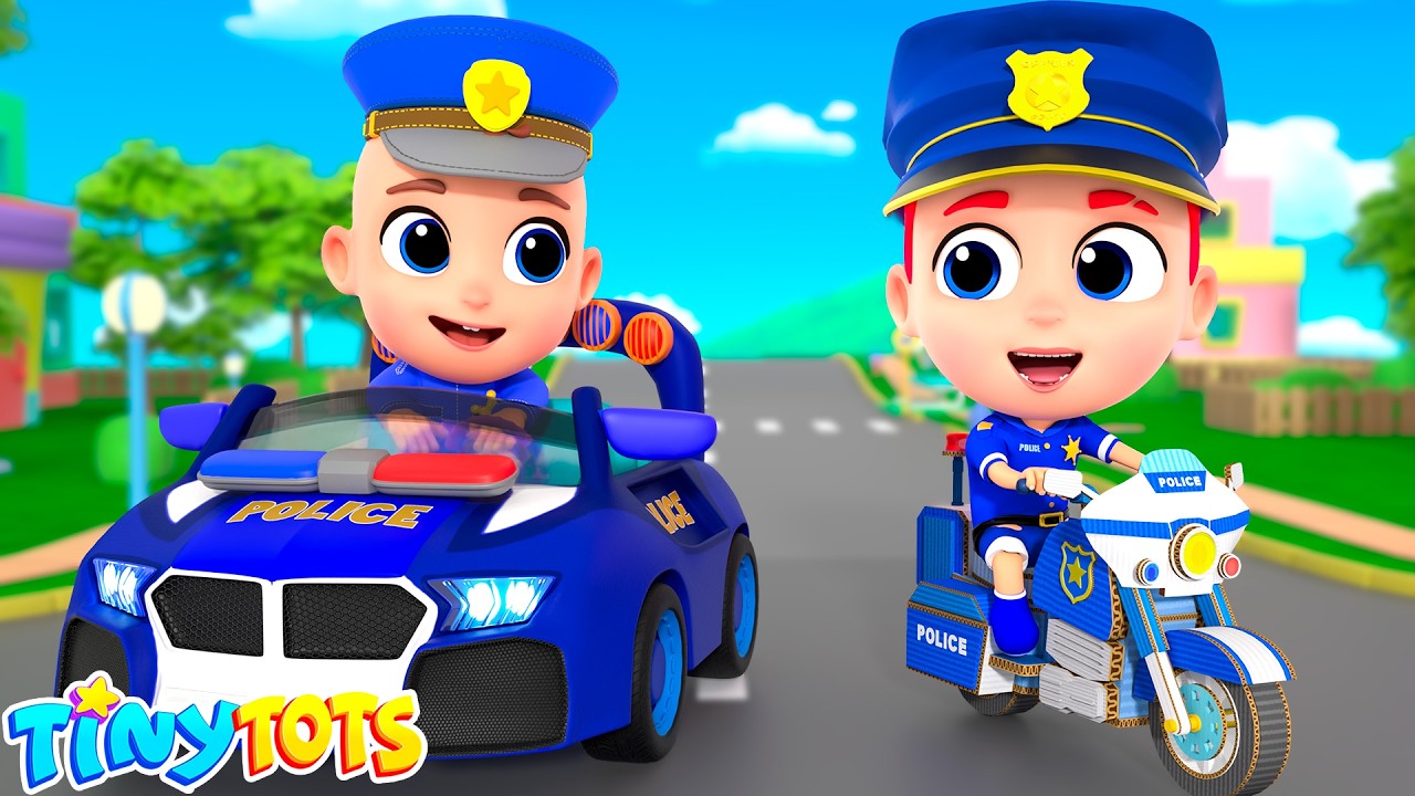 Super Police Patrol Team + MORE Tinytots Nursery Rhymes & Kids Songs