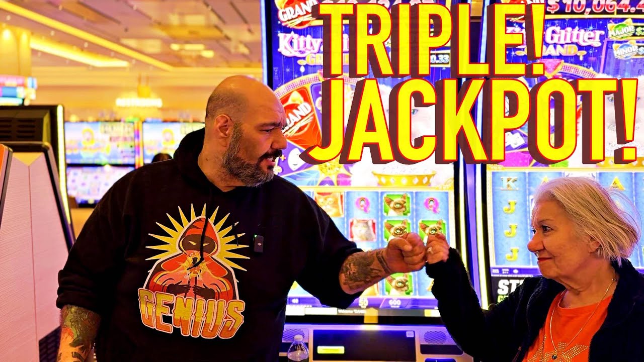 ITS A TRIPLE JACKPOT!!!!!!!