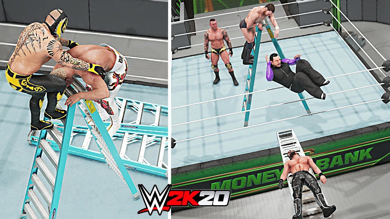 WWE 2K20 Top 10 Craziest Money In The Bank Ladder Moments!