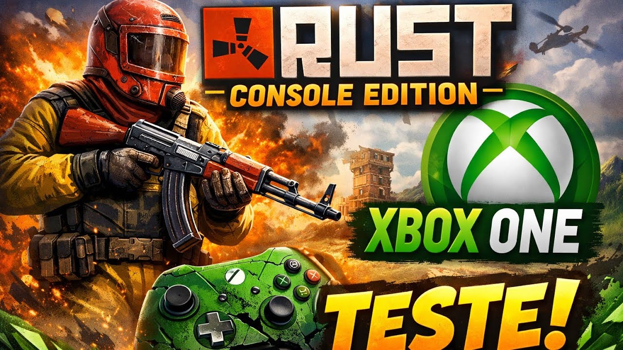 Testando Rust Console Edition no Xbox one s  2026 (No Commentary)