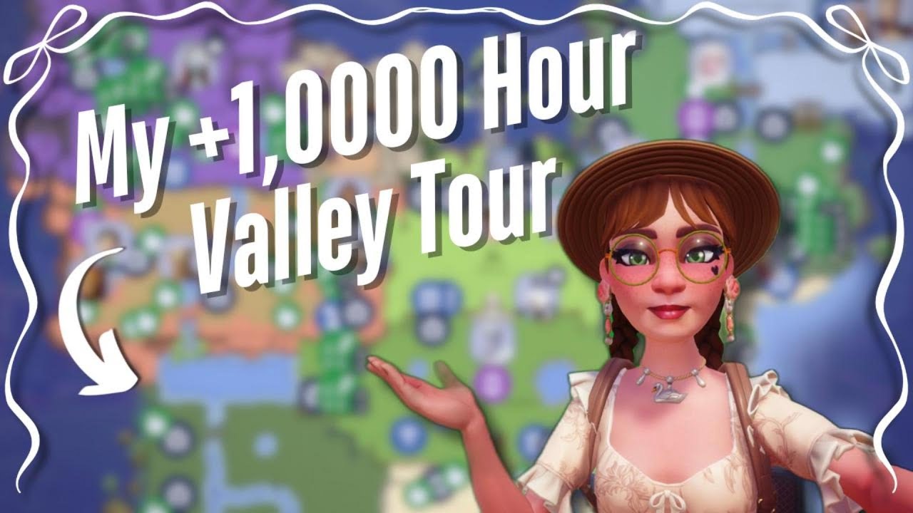 My +1,000 Hour Valley Tour!!!  - Disney's Dreamlight Valley
