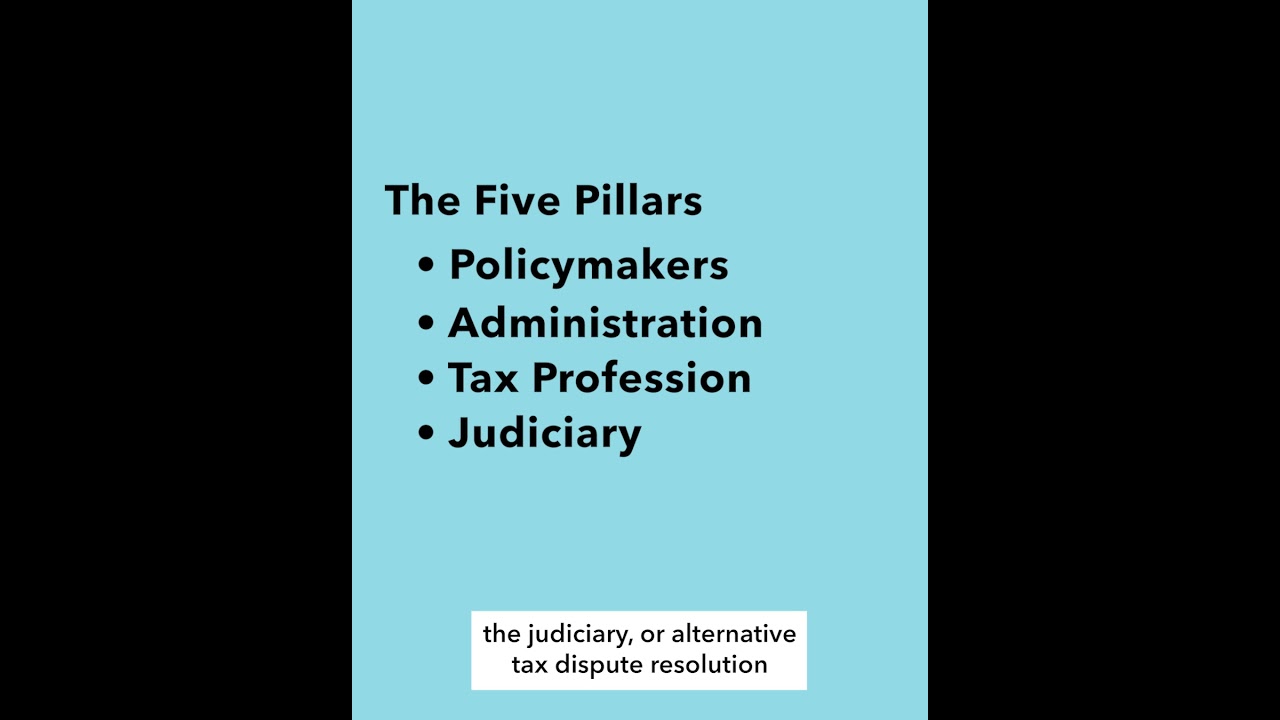 The five pillars of the UK tax system #taxreform  #accountancy @icaew