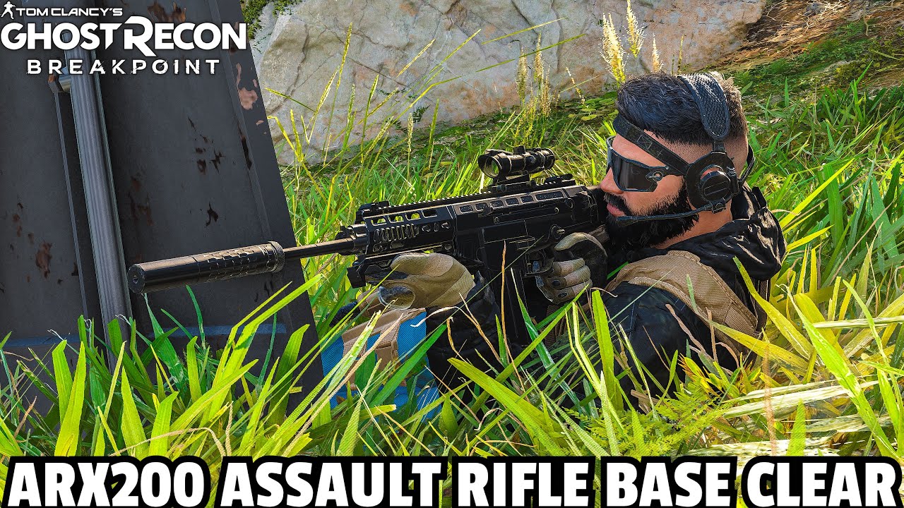 GHOST RECON BREAKPOINT - THE ARX200 ASSAULT RIFLE BASE CLEAR