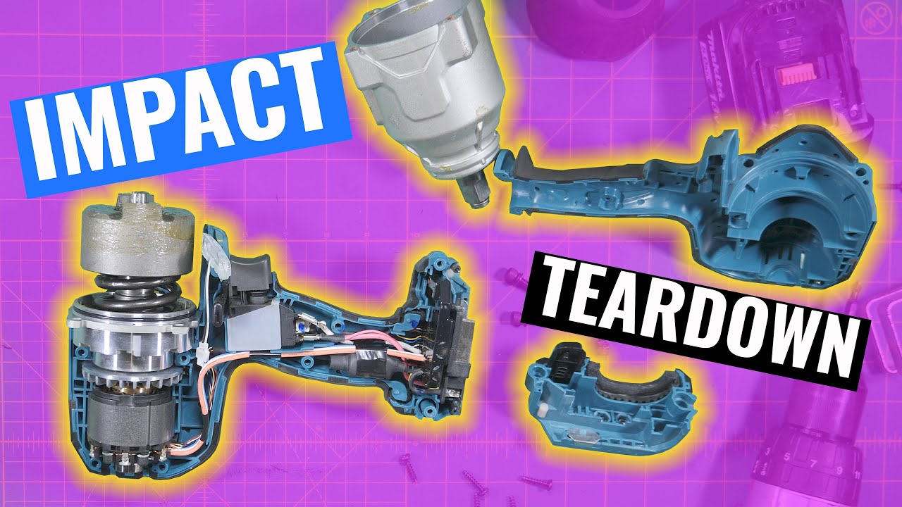 Разборка и тестирование ударного гайковерта Makita DTW1002Z XWT08Z