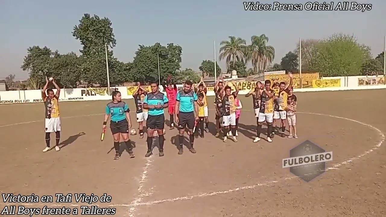 LIGA TUCUMANA 2024: Triunfo de All Boys frente a Talleres en el inicio del Ascenso
