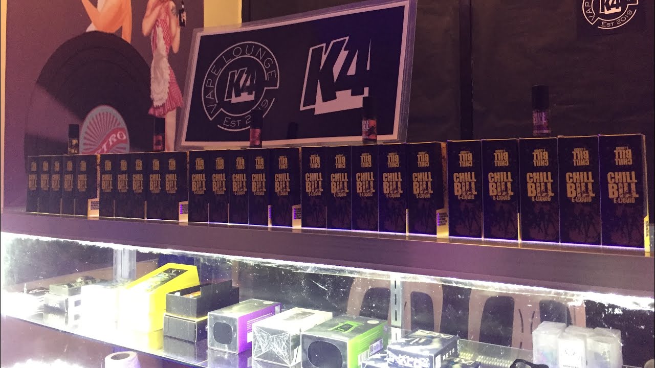 K4&rsquo;s VAPE LOUNGE promotional video #1