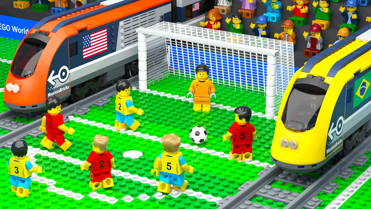 LEGO FIFA World Cup 2026 - Train Ride Fail