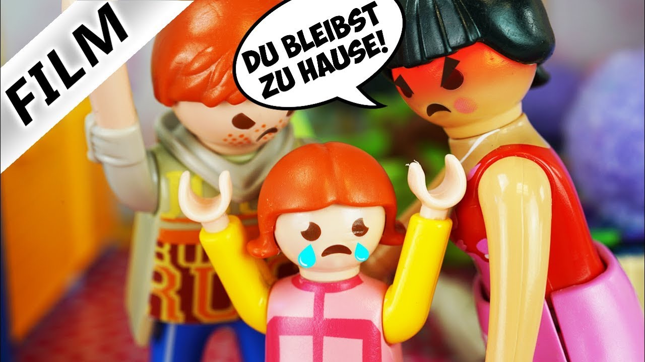 Playmobil Film Deutsch RABENMUTTER VON SARAH LÄSST SIE NICHT IN DIE SCHULE! Kinderfilm Familie Vogel