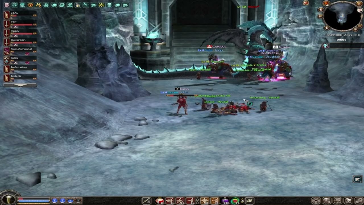 Metin2RO SAPPHIRE Azure - Templul Sarpelui si Alastor Greu (primii pe server)
