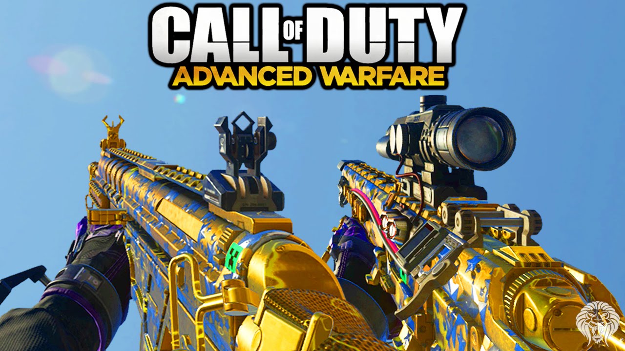 Advanced Warfare: ANIMATED CHAMPION CAMO! New Micro DLC - Champion Pack Camo & Exo (Call of Duty AW)