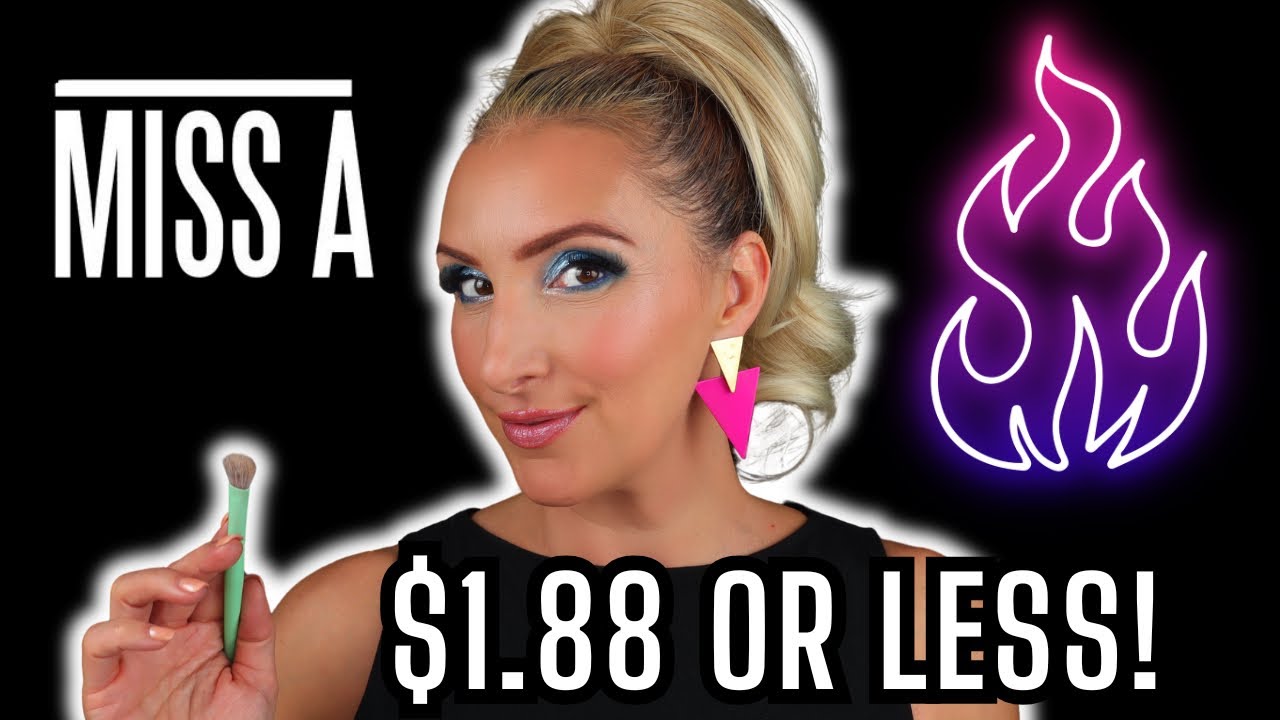 FULL FACE of SHOP MISS A Makeup || Budget-Friendly & Cruelty-Free Makeup UNDER $2.00 🐇🥰