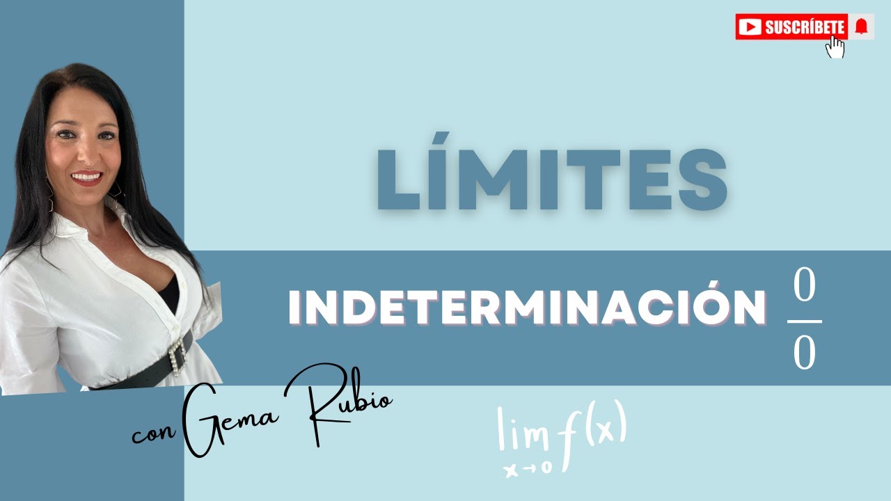 INDETERMINACIÓN 0/0. LIMITES. TRUCOS DE FACTORIZACIÓN Y CONJUGADOS