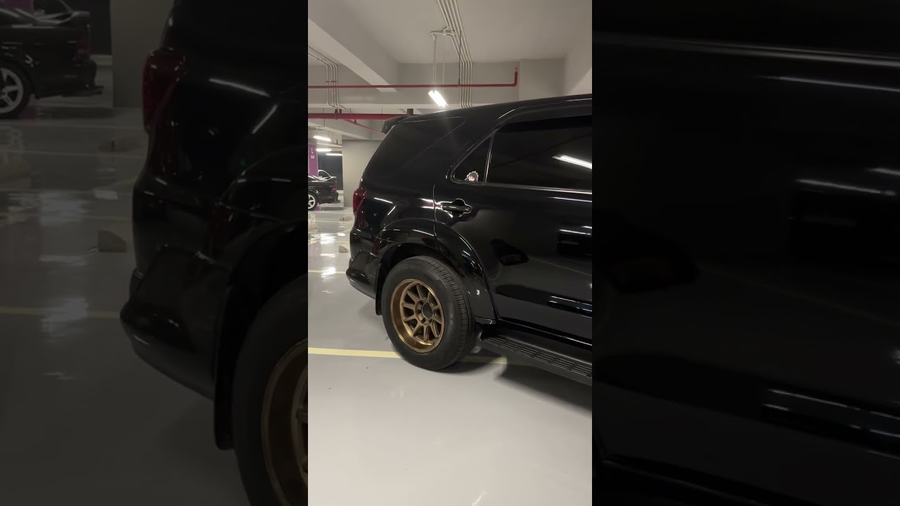 Modifikasi Velg Toyota Fortuner Pake HSR Toboali! #hsrwheel #mobil #shorts #velgmobil #velghsr #velg