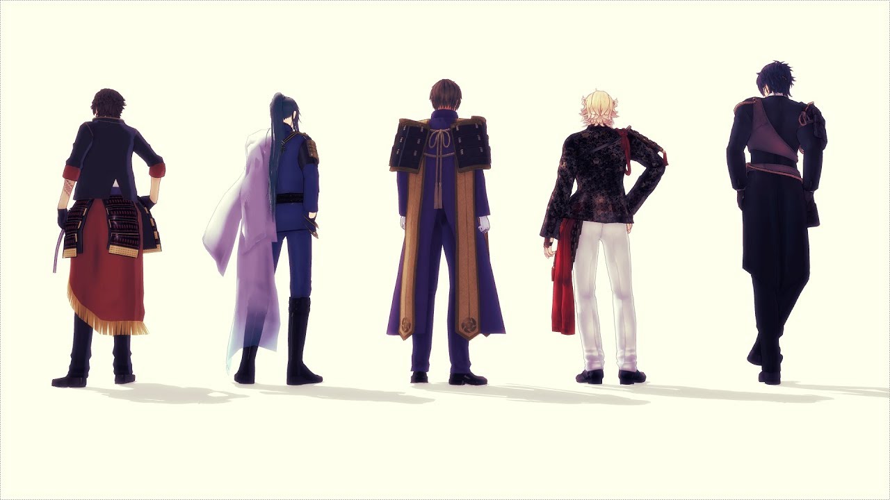 [MMD刀剣乱舞]　ドラマツルギー　[長,南,青,燭,伽]