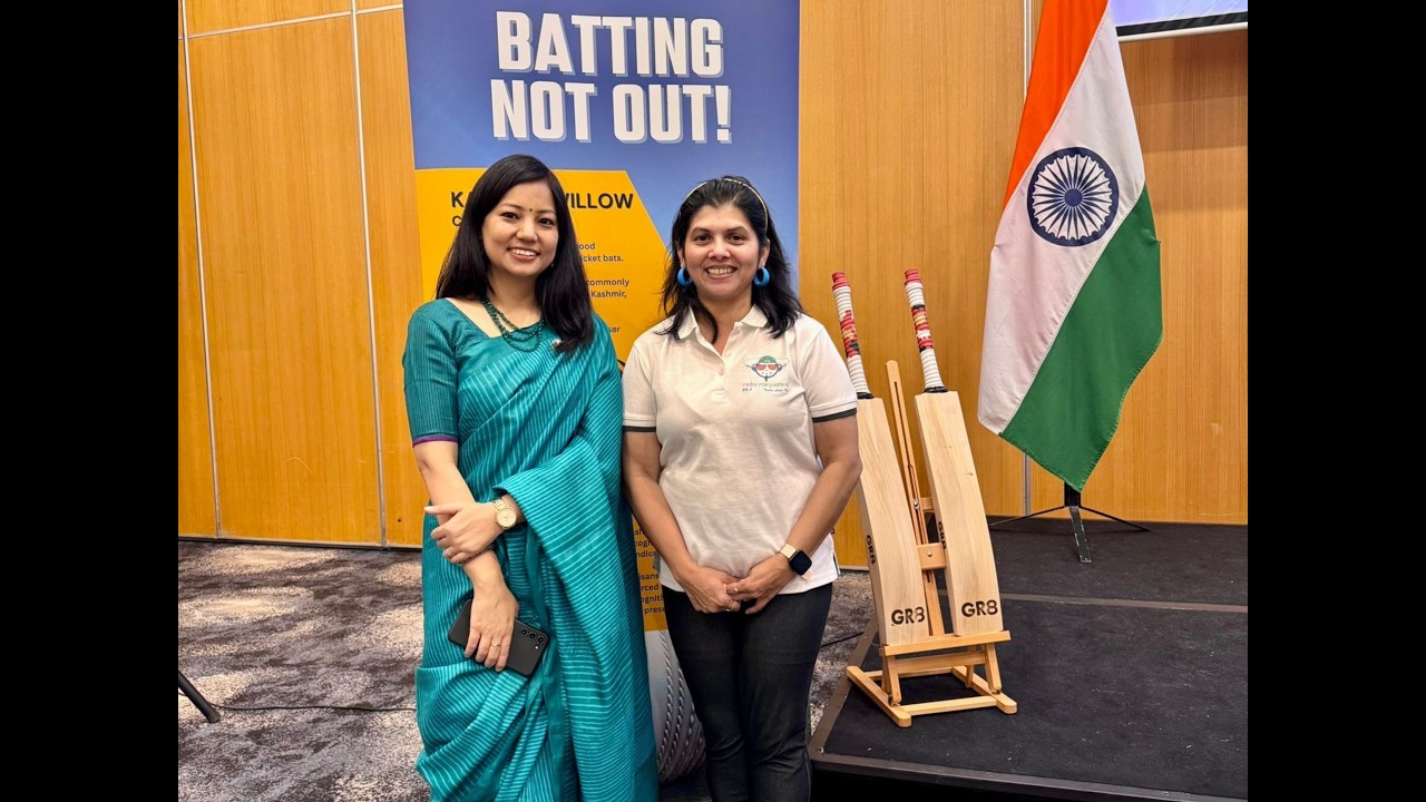 Welcome Reception for Indian Women's Cricket Team 🇮🇳 🏏 at Canberra - RJ Ira Patkar
