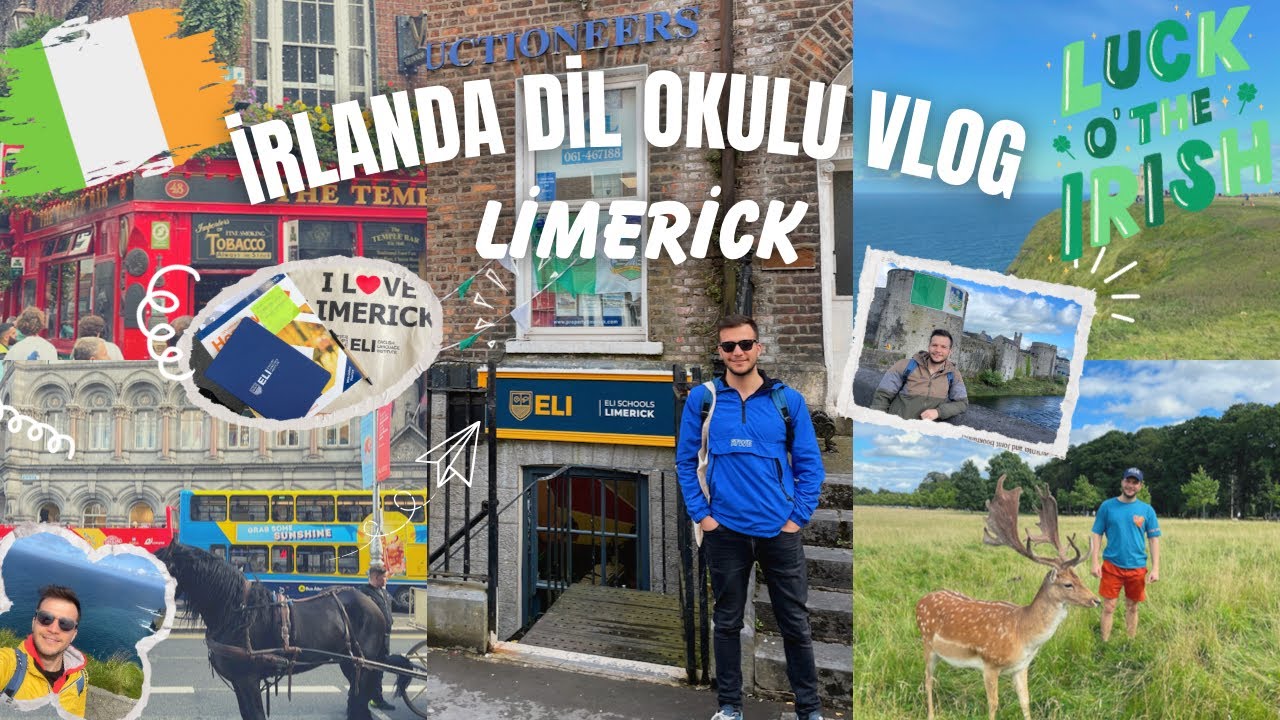 İRLANDA DİL OKULU VLOG - LİMERİCK