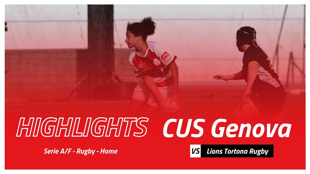 🏉 CUS Genova Rugby vs Lions Tortona Rugby 31-0 | Serie A/F