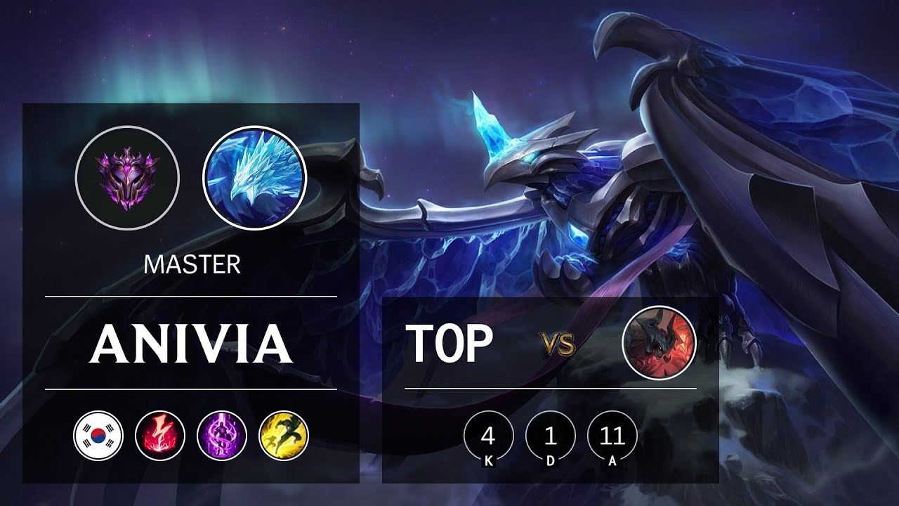 Anivia Top vs Aatrox - KR Master Patch 9.16