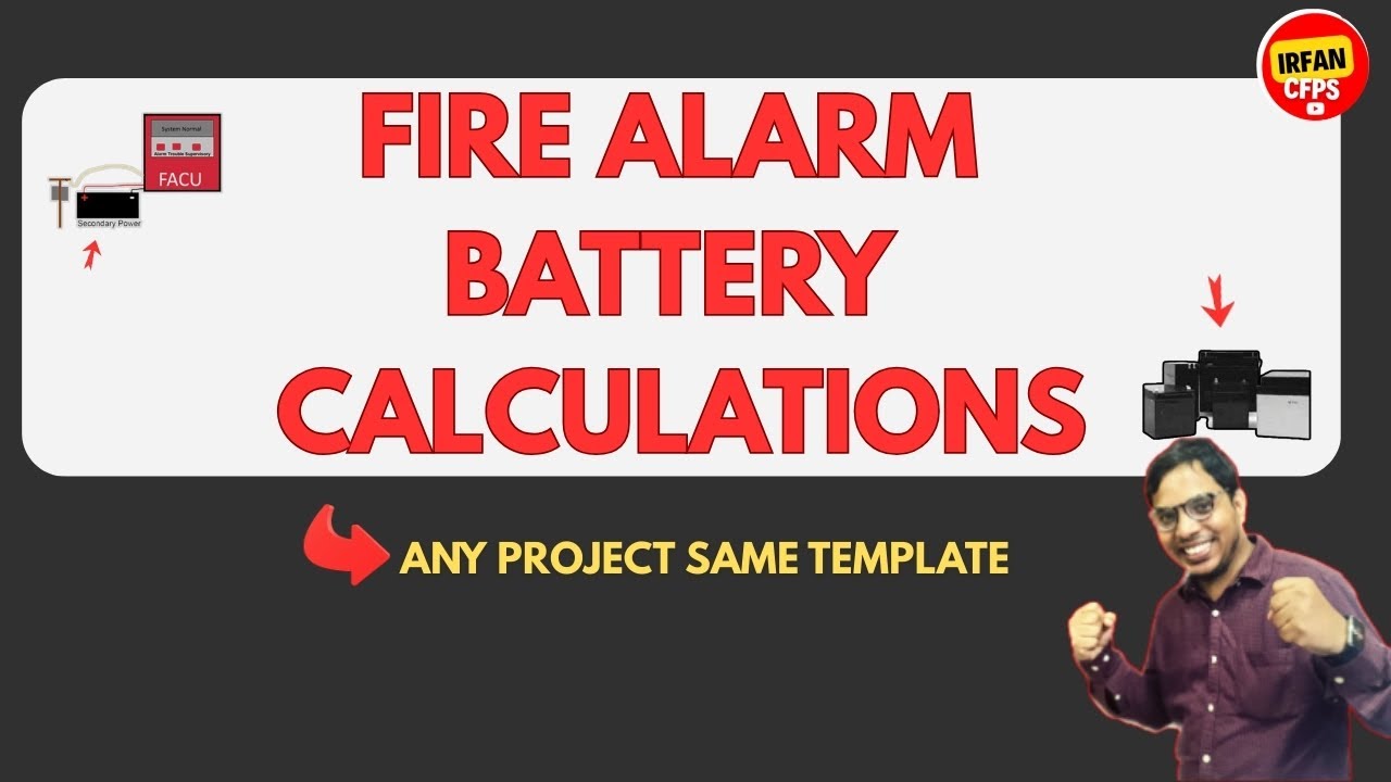 Want to PASS Your Fire Alarm Certification? Master Battery Calculations in Minutes