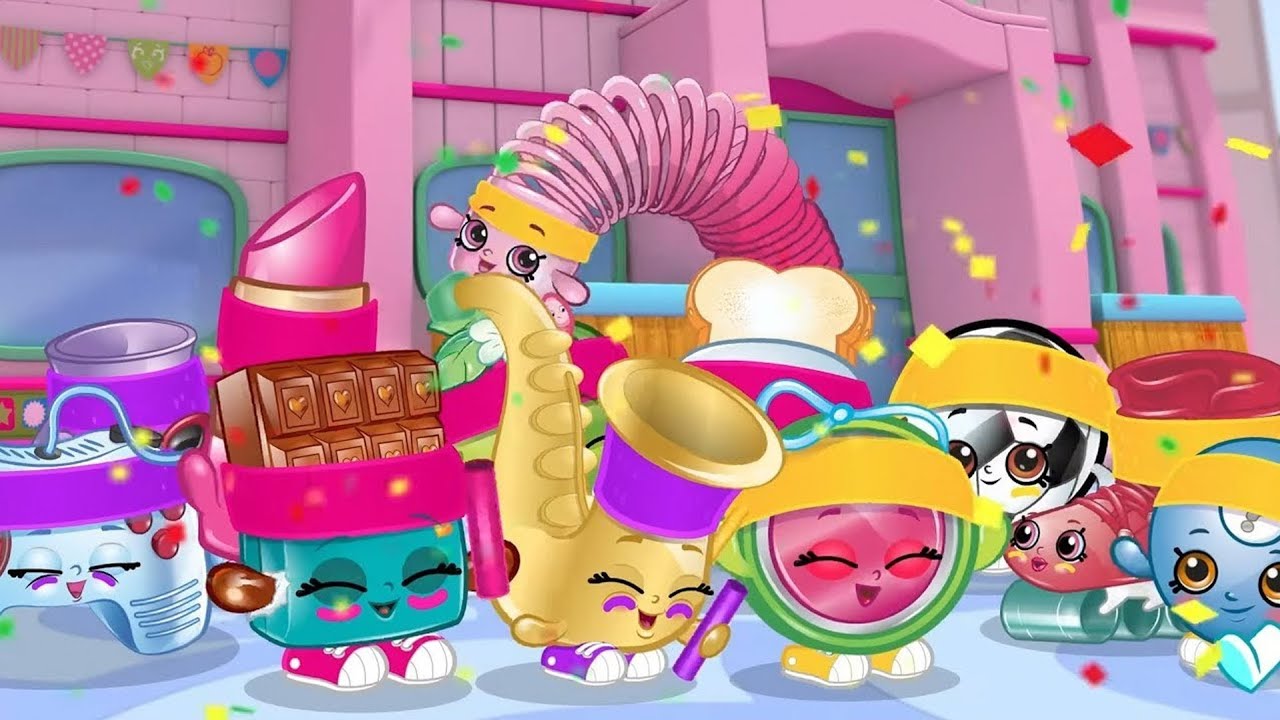 The Shopville Games | Shopkins | Once You Shop… You Can’t Stop | Cartoons For Kids
