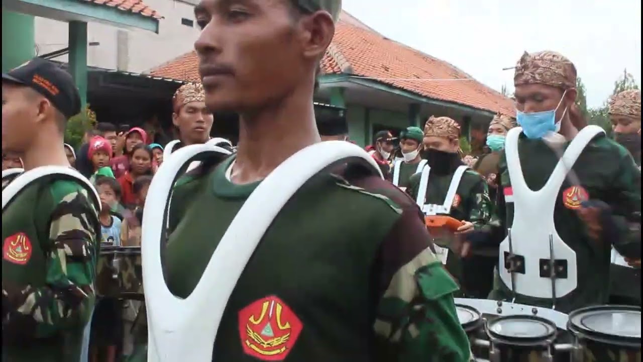 ATRAKSI MARCHING BAND LAUNCHING PPDB SMP NU AL FATTAH TEGALGANDU WANASARI BREBES