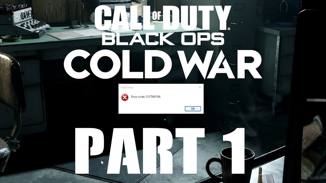 Call of Duty: Black Ops Cold War Campaign Playthrough Part 1 - Crash And Crash